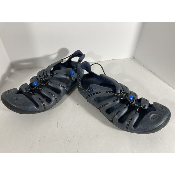Keen Mion Blue Grey Hiking Trail Sport Sandals Men Size 9 No Foot Pad Otherwise - Picture 3 of 8